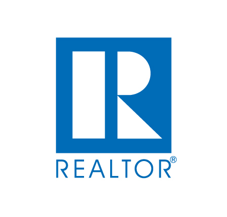 Blue Realtor logo with registered trademark symbol.